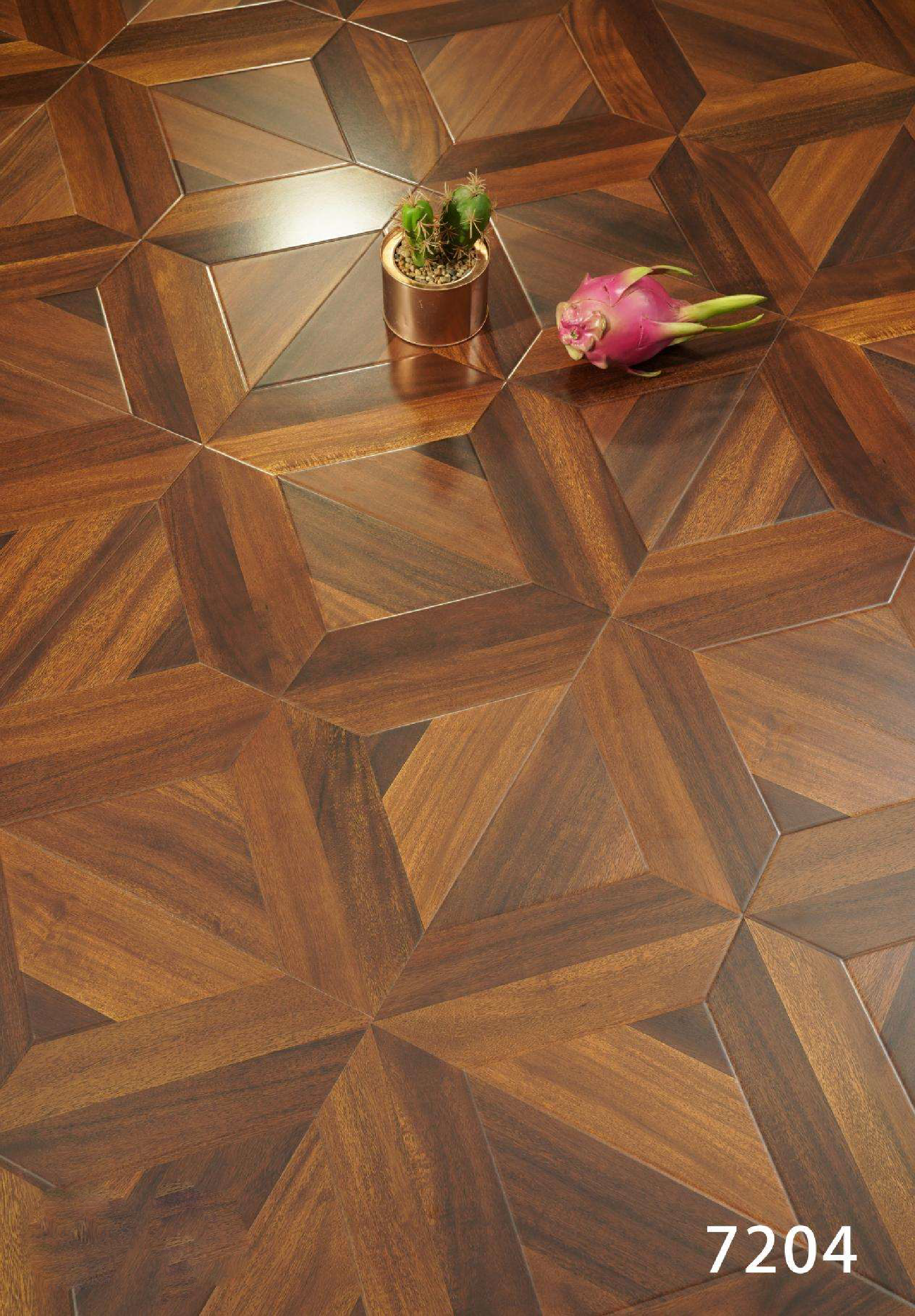 Rich Walnut Parquet