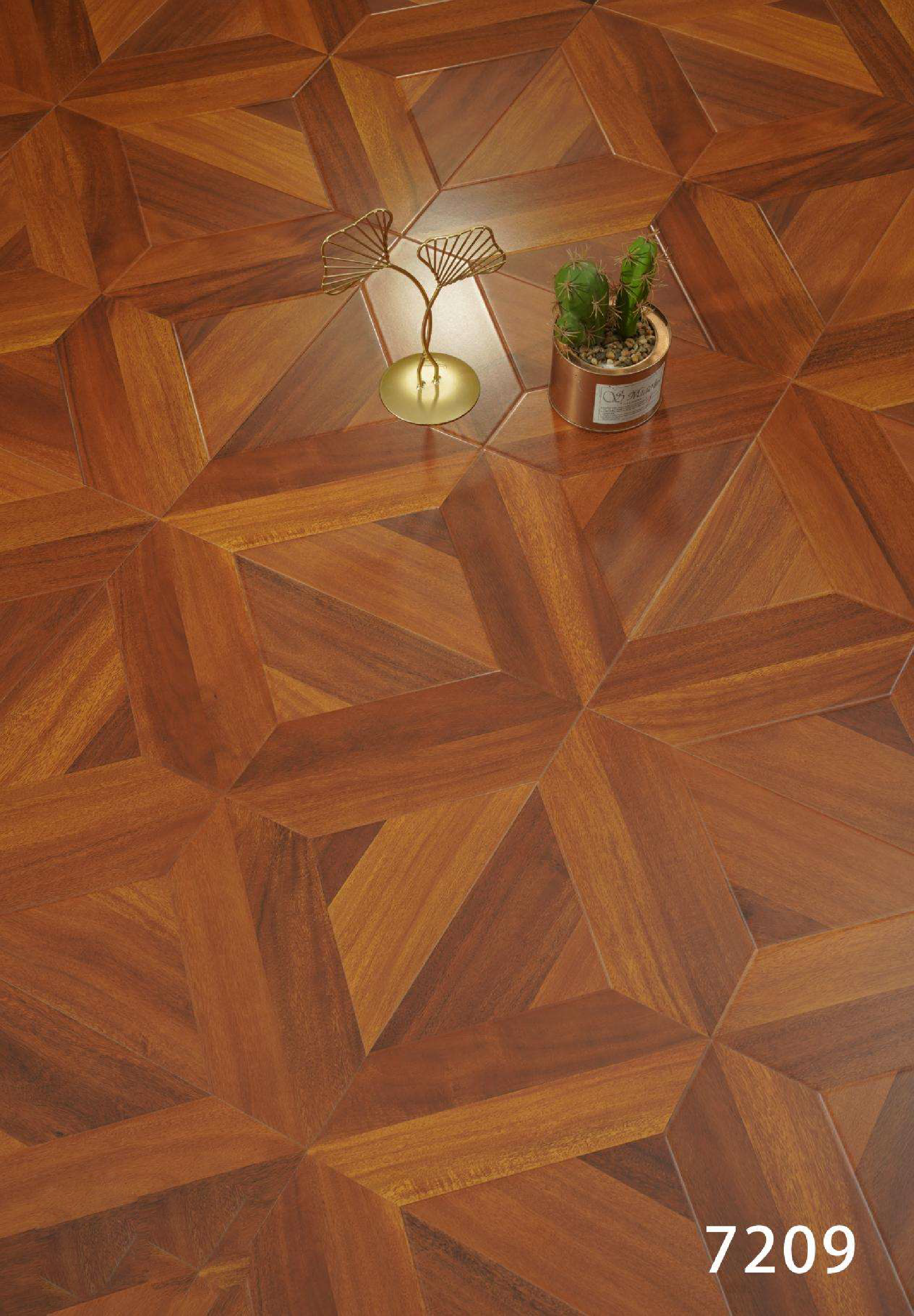 Amber Herringbone