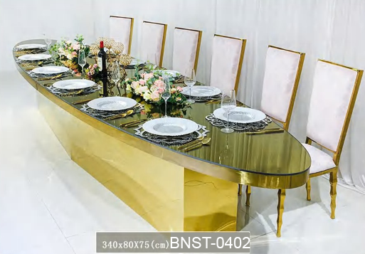 Long Banquet Table